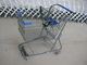 Unfolding Full Shopping Trolley , Supermarket Basket Trolley Multiple Functions supplier