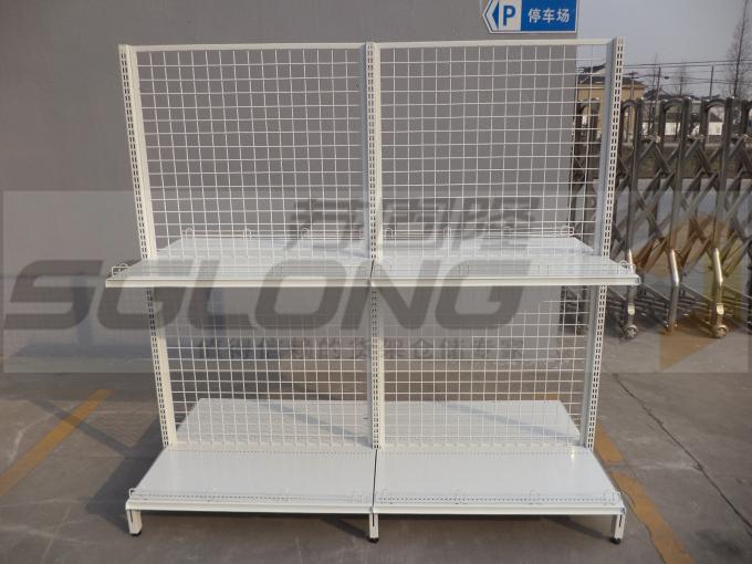 Polypropylene Wire Rack Professional Wire Rack Shelving 30*60*2.5mm Upright Easy Installation ...