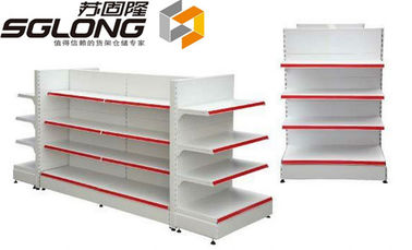China Eco Friendly Supermarket Display Shelves Equipment 80-150KG Capability supplier