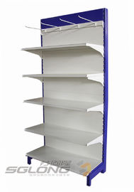 China Multifunctional Grocery Display Rack Powder Coated High Grade Cold Rolled Sheet Material supplier