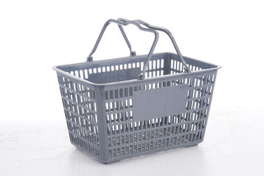 China Durable Pharmac Grocery Shopping Basket HDPP Marerial 430*300*230 supplier