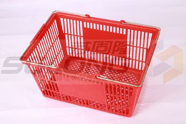 China Returnable HDPP Grocery Shopping Basket Easy Handle High Convenience supplier