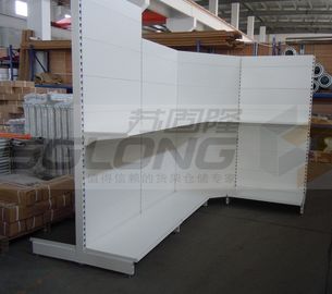 China Welded Base Foot Grocery Store Shelves 100-150kg Capacity High Performance supplier