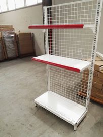 China Economic Wire Storage Shelves , Wire Mesh Shelves Light Duty Single Sided supplier