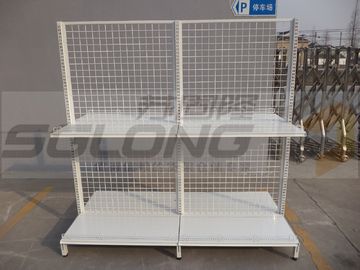 China 30-50KG Capability Wire Storage Shelves Cash Counter Shelf End Cap Anti Rust supplier