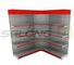 Corner Wall Mount Grocery Display Rack Decorative Multiple Layers With OEM ODM Service supplier