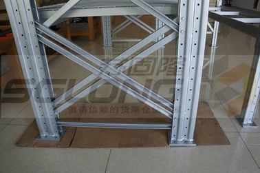 Anti Skid Grocery Storage Racks System Cold Rolling Steel Material Wear Resistance supplier