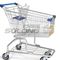 Chrome Plated Modern Shopping Trolley Hit Preventing Shield Equipped Eco Friendly supplier