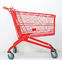 Warehouse Grocery Store Shopping Cart 1015X590X1035mm Rear Fence Protection supplier