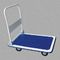 Heavy Duty Supermarket Cart , Strong Shopping Trolley Four Wheels Warehouse Applied supplier