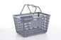 OEM ODM Grocery Shopping Basket , Grocery Basket With Wheels User Friendly supplier
