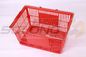 Returnable HDPP Grocery Shopping Basket Easy Handle High Convenience supplier