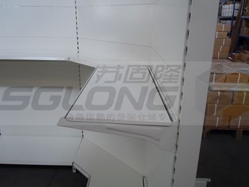 Welded Base Foot Grocery Store Shelves 100-150kg Capacity High Performance supplier