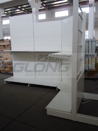 溶接された基礎フィートの食料雑貨品店は100-150kg容量の高性能に棚に置きます サプライヤー