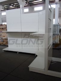 Welded Base Foot Grocery Store Shelves 100-150kg Capacity High Performance supplier