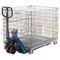 Collapsible Metal Stacking Baskets , Wire Mesh Storage Boxes Easy Opening supplier