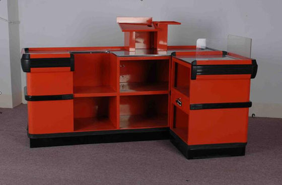 रीटेल स्टोर्स उच्च सुविधा हाईजेनिक के लिए रिसाइकिल योग्य चेकआउट काउंटर